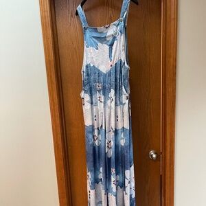 Super fun overalls jumper